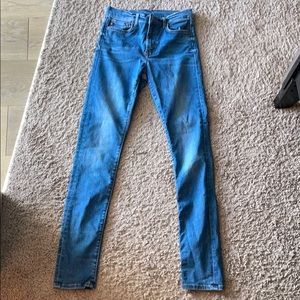 Denim&Denim light wash jeans